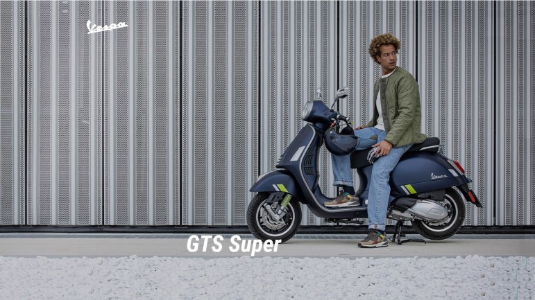Νέα Vespa GTS σε τέσσερις εκδόσεις εξοπλισμού, με κινητήρες 125 & 300 κ.εκ.